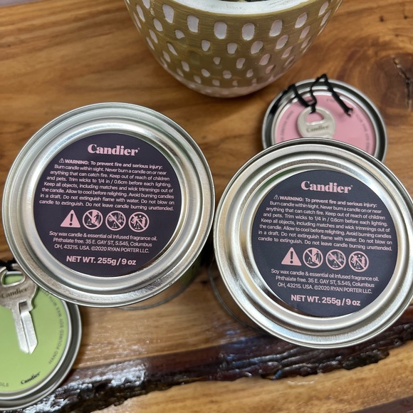 NEW! RYAN PORTER Tin Candle - Picture 4 of 12